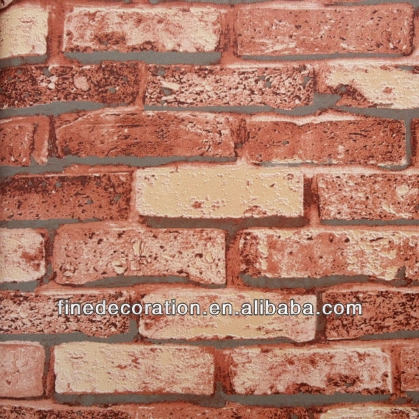 Free download brick design vinyl wallpaper vinyl peel and stick