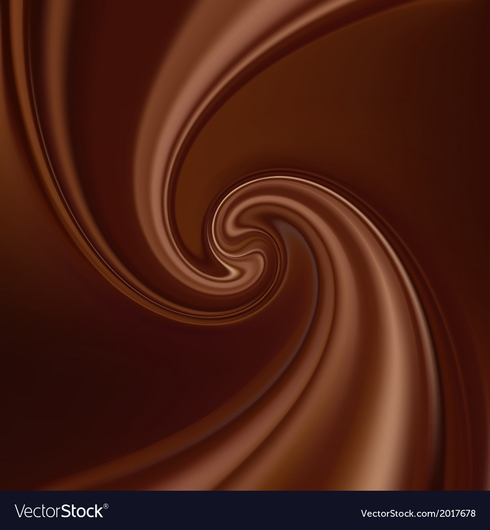 Abstract Chocolate Background Royalty Vector Image