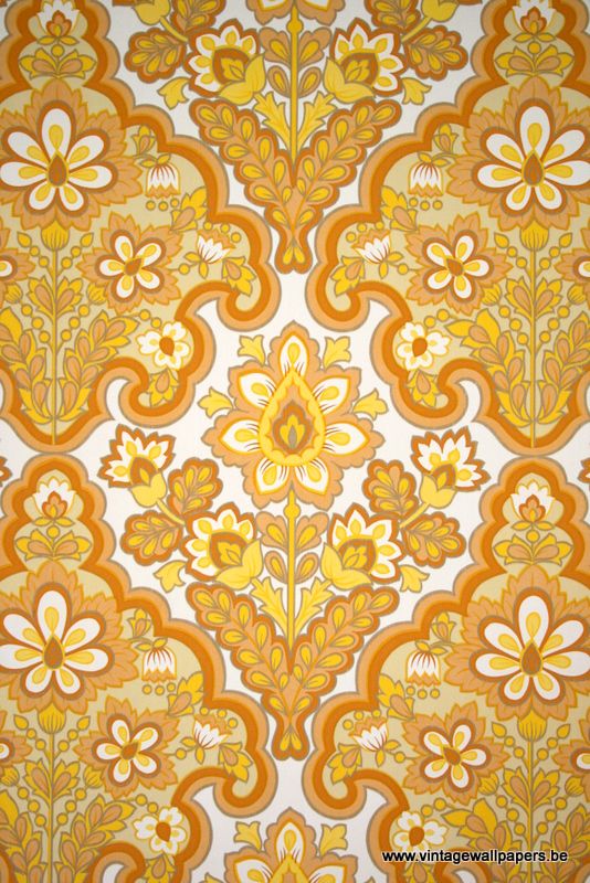 Modern Baroque Style Wallpaper
