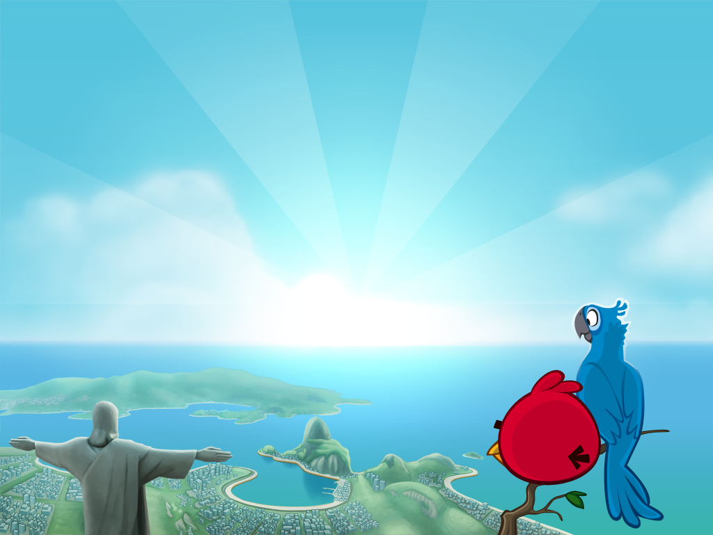 Share Angry Birds Wallpaper Powerpoint Background
