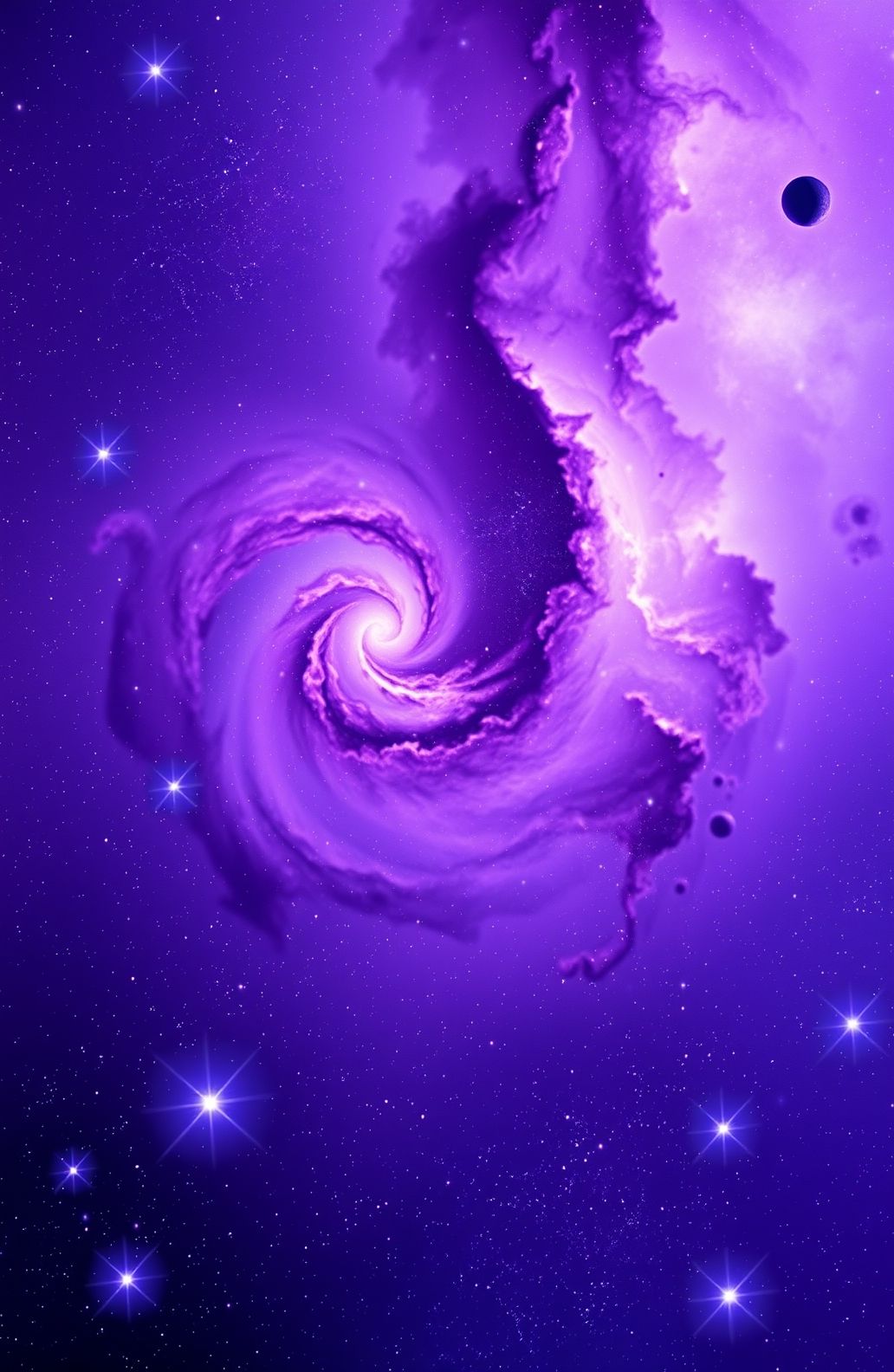 Purple Galaxy Wallpaper