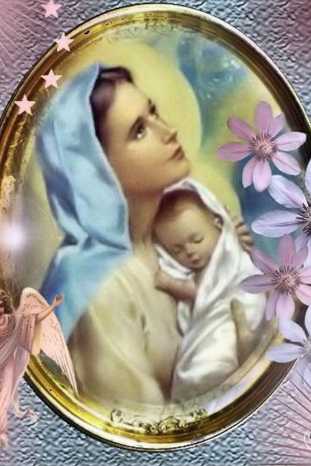 Best My Heavenly Mother And Jesus Image