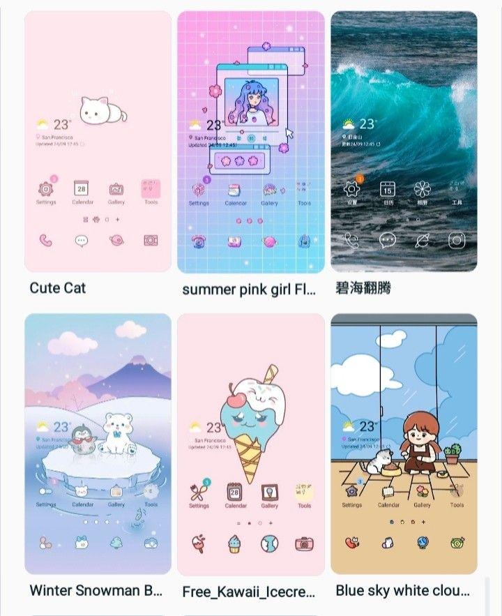 Aesthetic Samsung Themes That Can Be Found In Galaxy