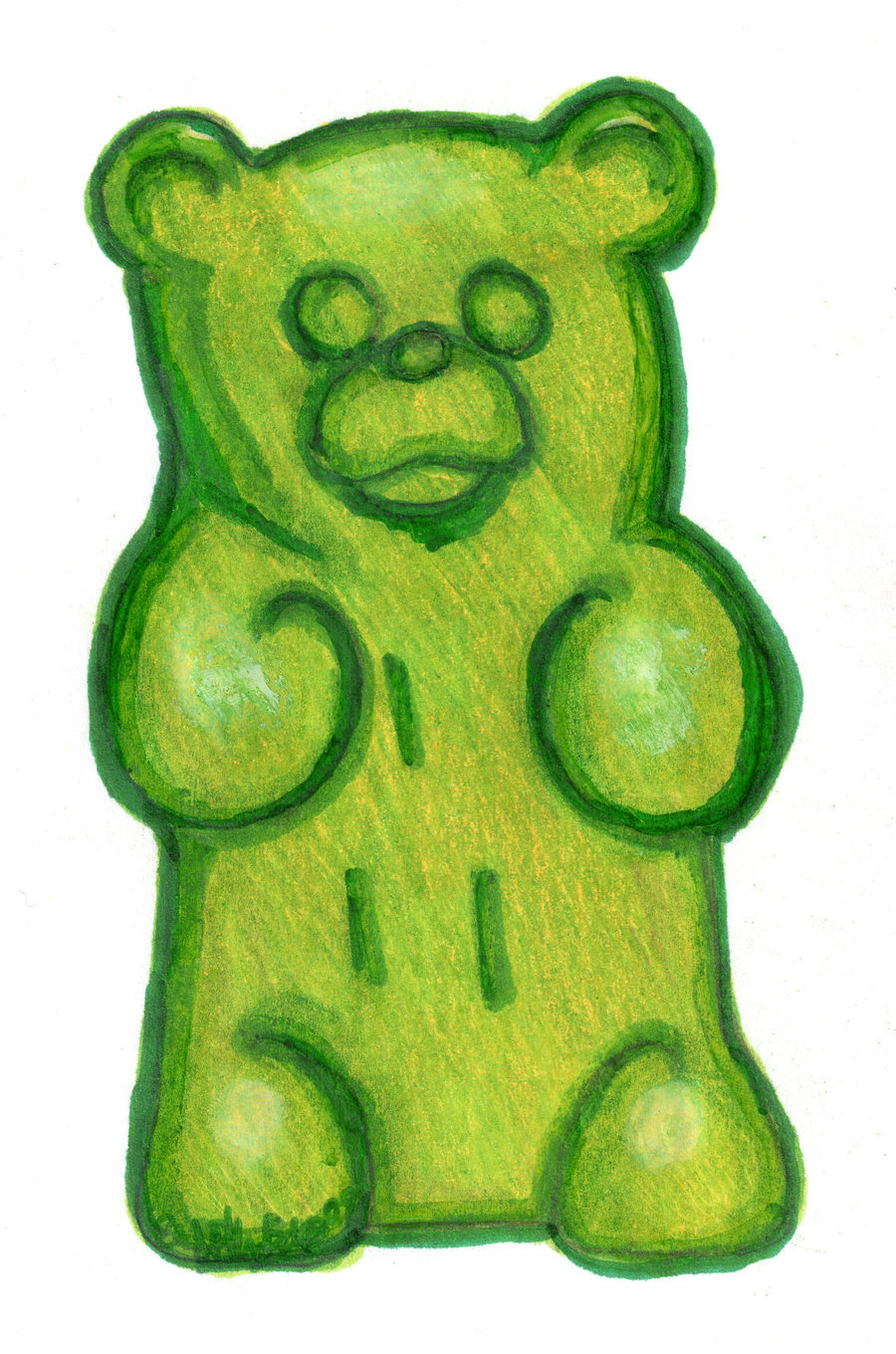 Gummy Bear By Ervandenbroke