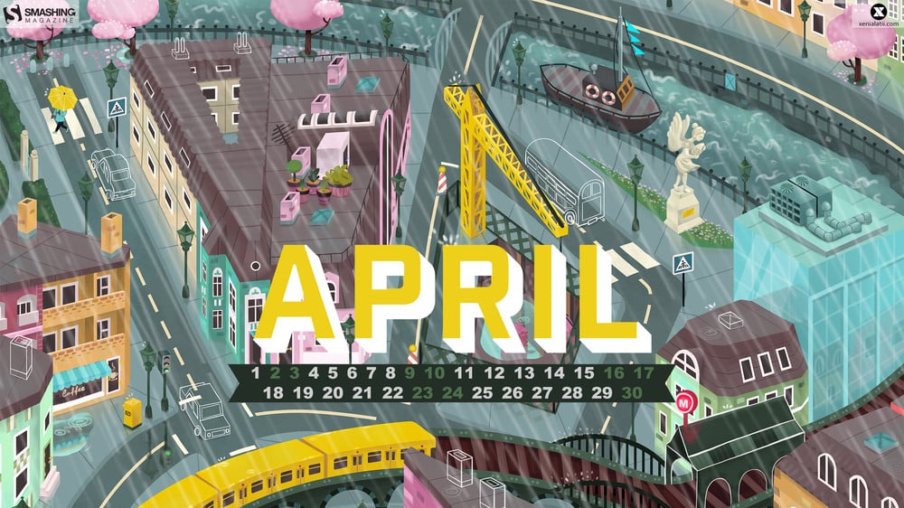 Desktop Wallpaper Calendars April 2016 Smashing Magazine