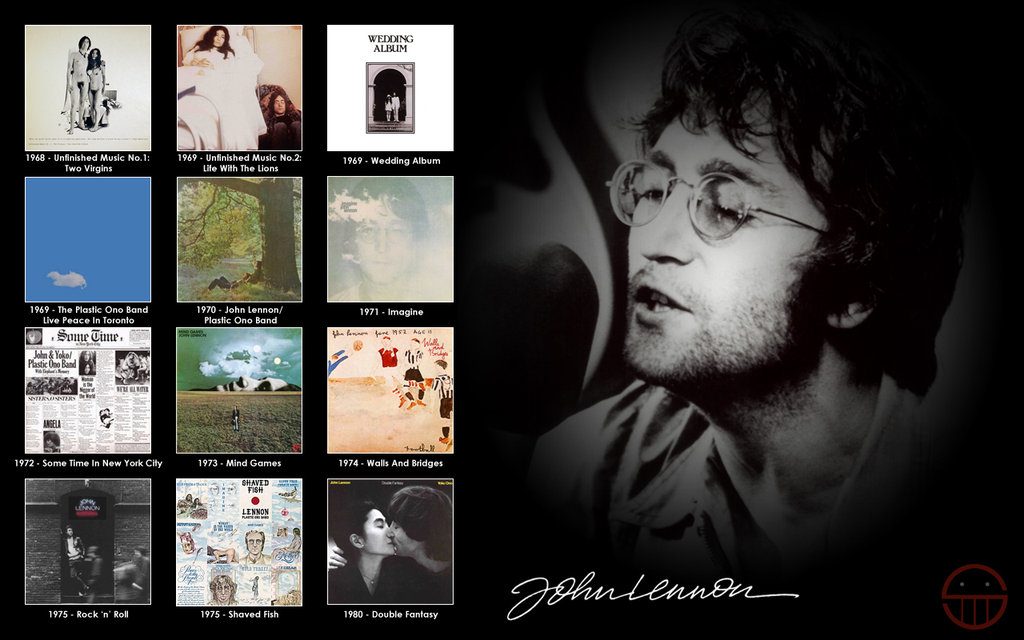 John Lennon Album Wallpaper By 5ube