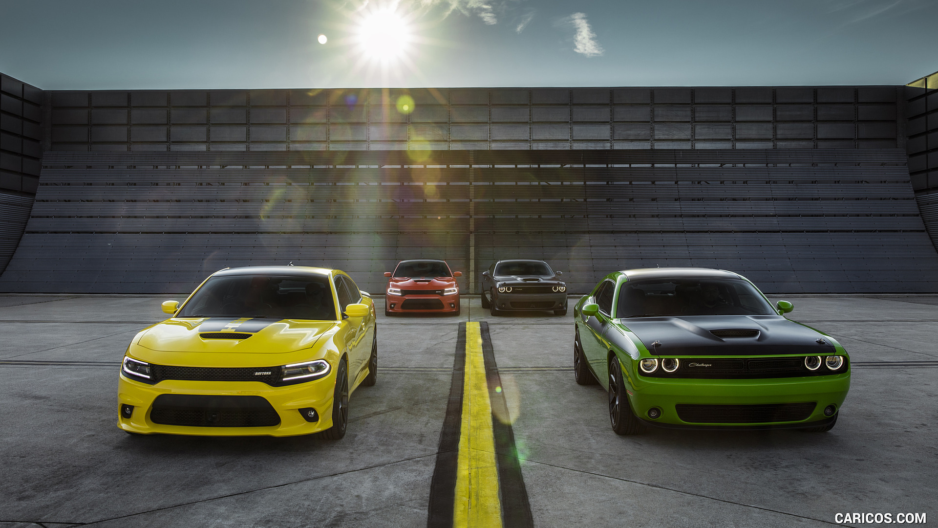 Dodge Challenger T A And Charger Daytona HD Wallpaper