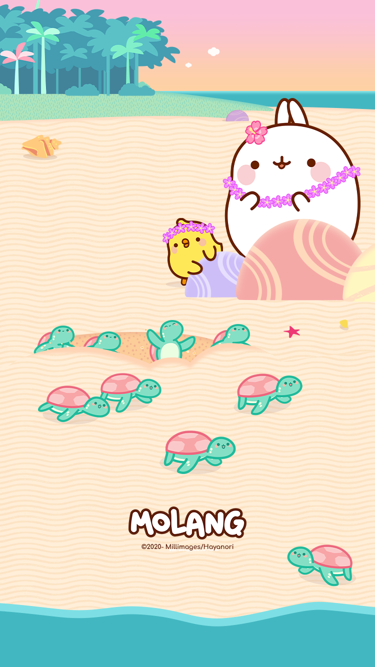 Molang Hello Family For This Week S Wallpaper