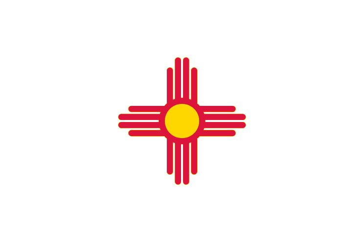 New Mexico Flag X5 Nylon State Flags