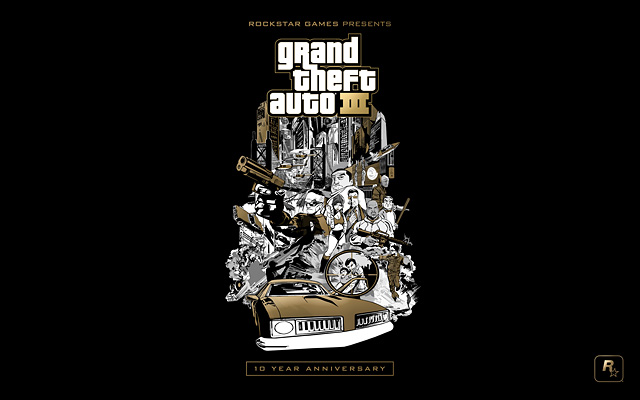 Grand Theft Auto III 10th Anniversary Artwork Now Available as