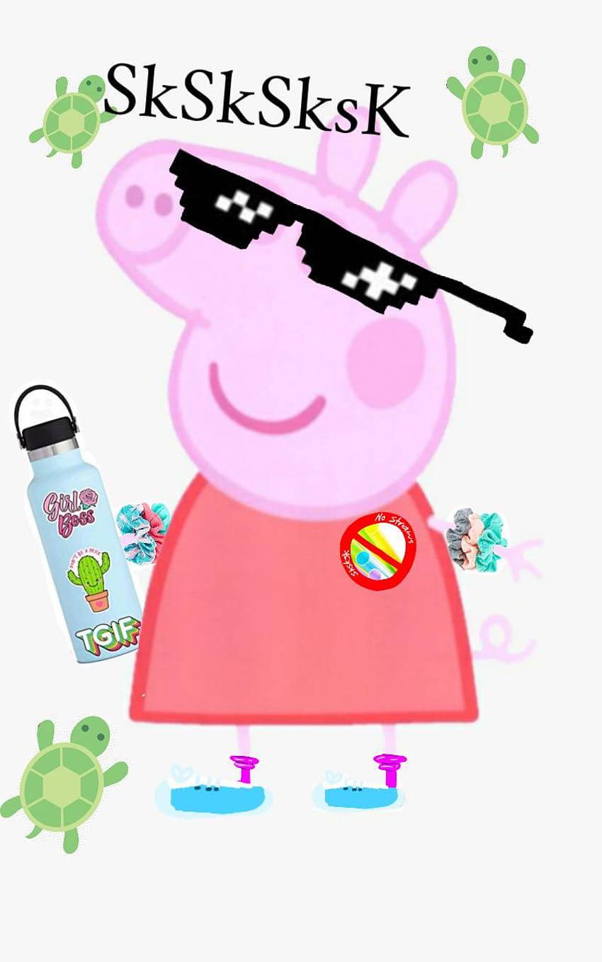 🔥 Free download Download Baddie Peppa Pig looks cool in her green