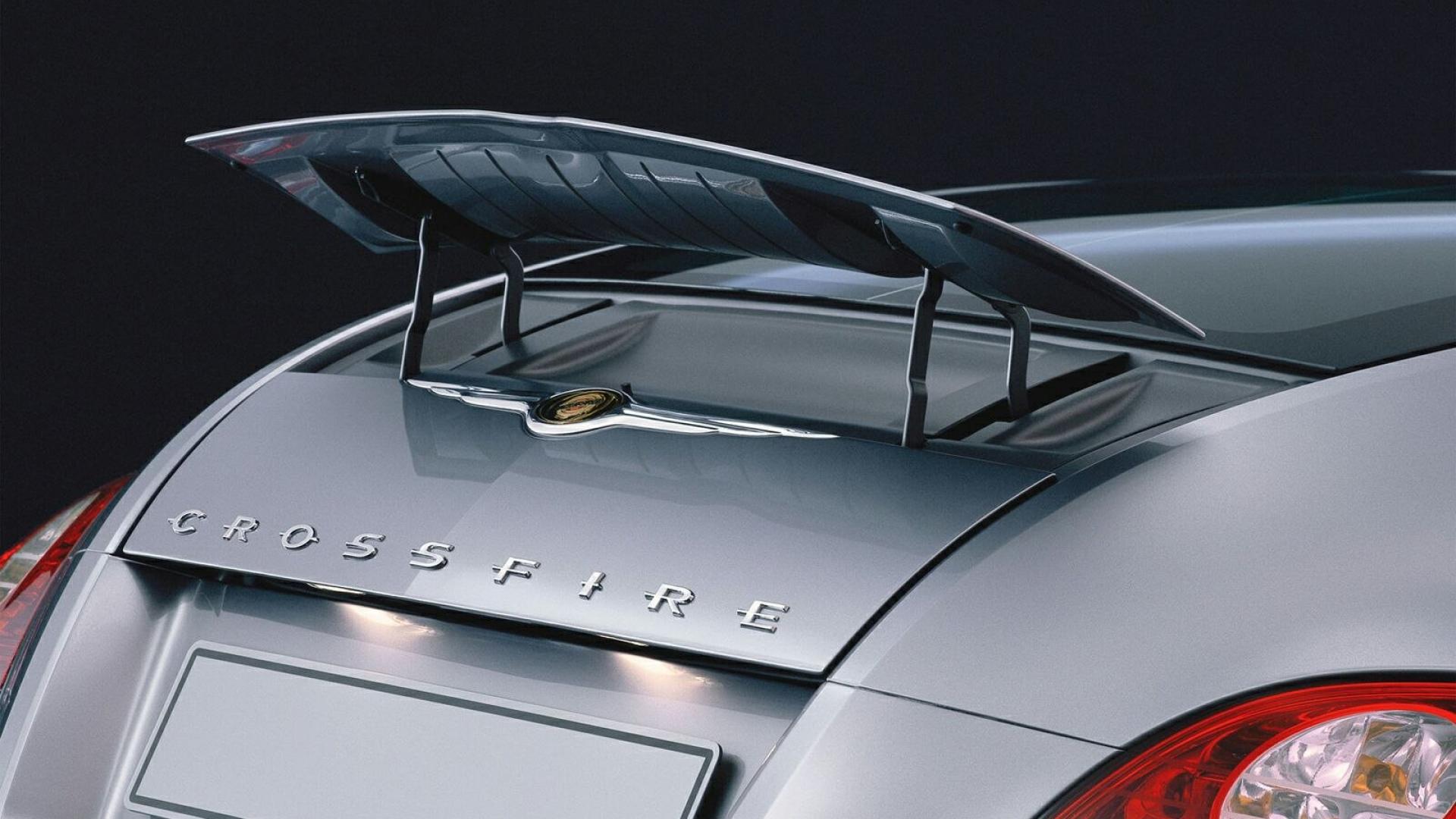 Chrysler Crossfire Rear Detail HD Wallpaper Hq