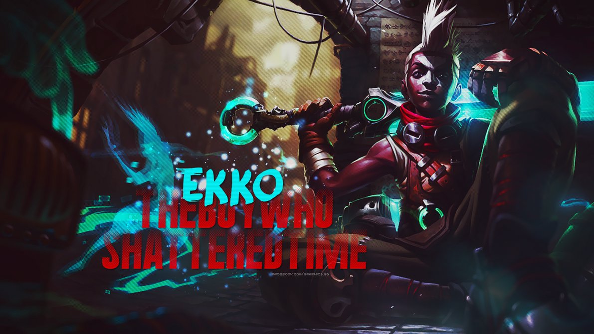 Ekko   League of Legends Wallpaper by KashiRose on