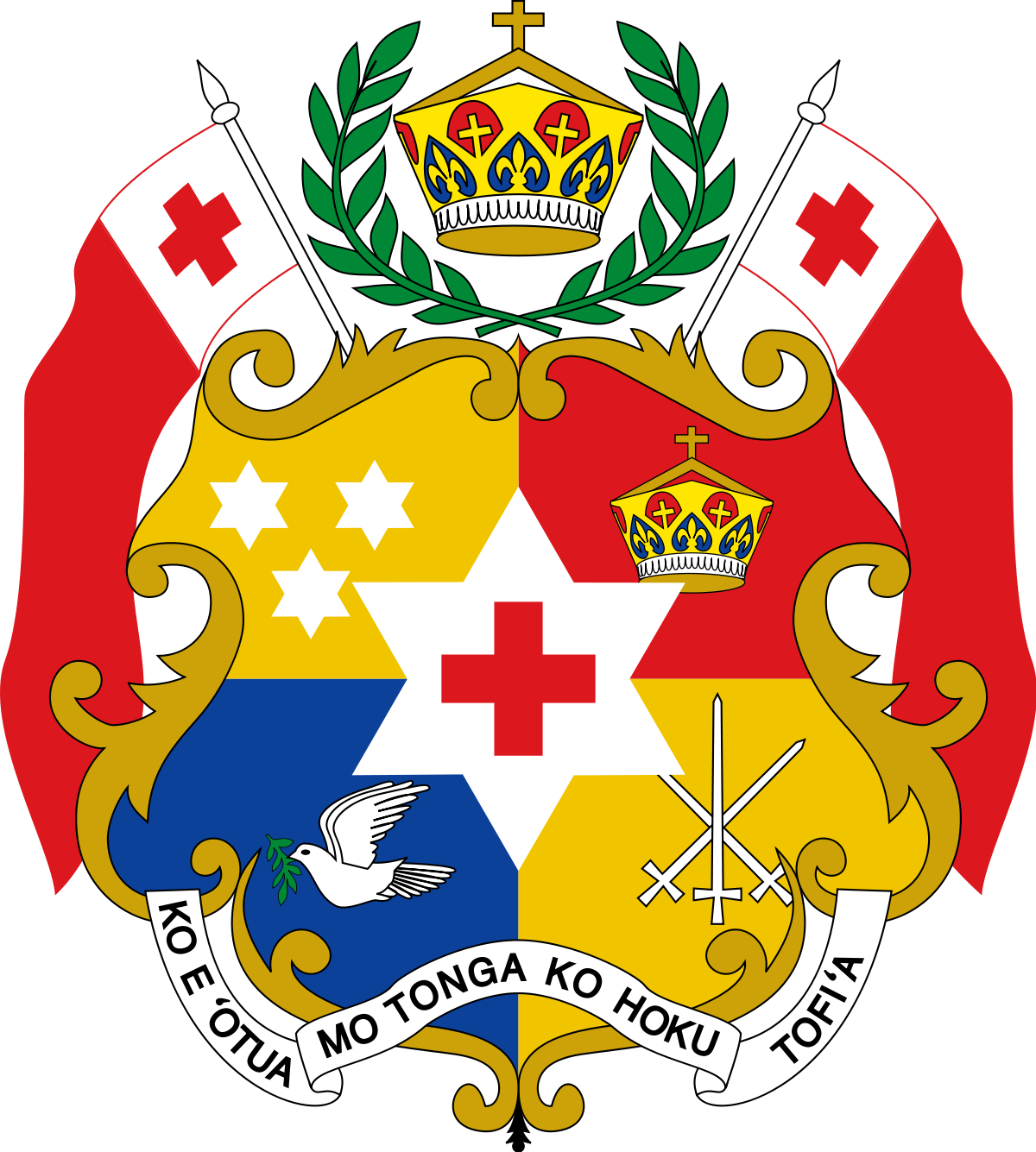 Coat Of Arms Tonga Wikipedia