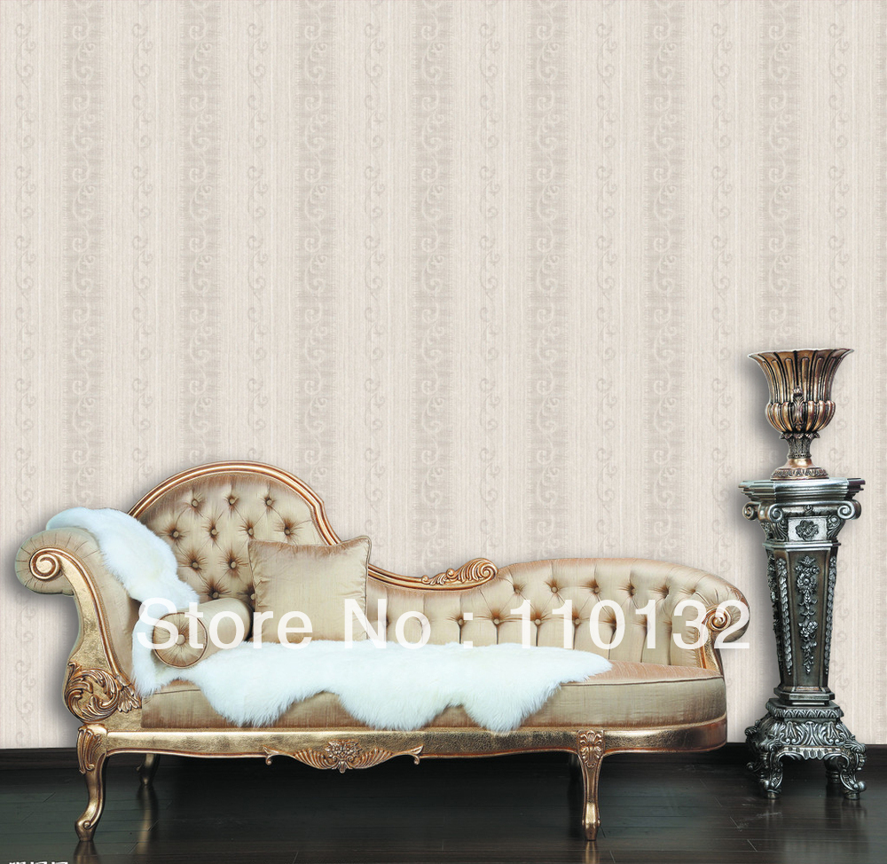 Ne25201 Luxury Non Woven Embroidery Wallpaper For Home Decor