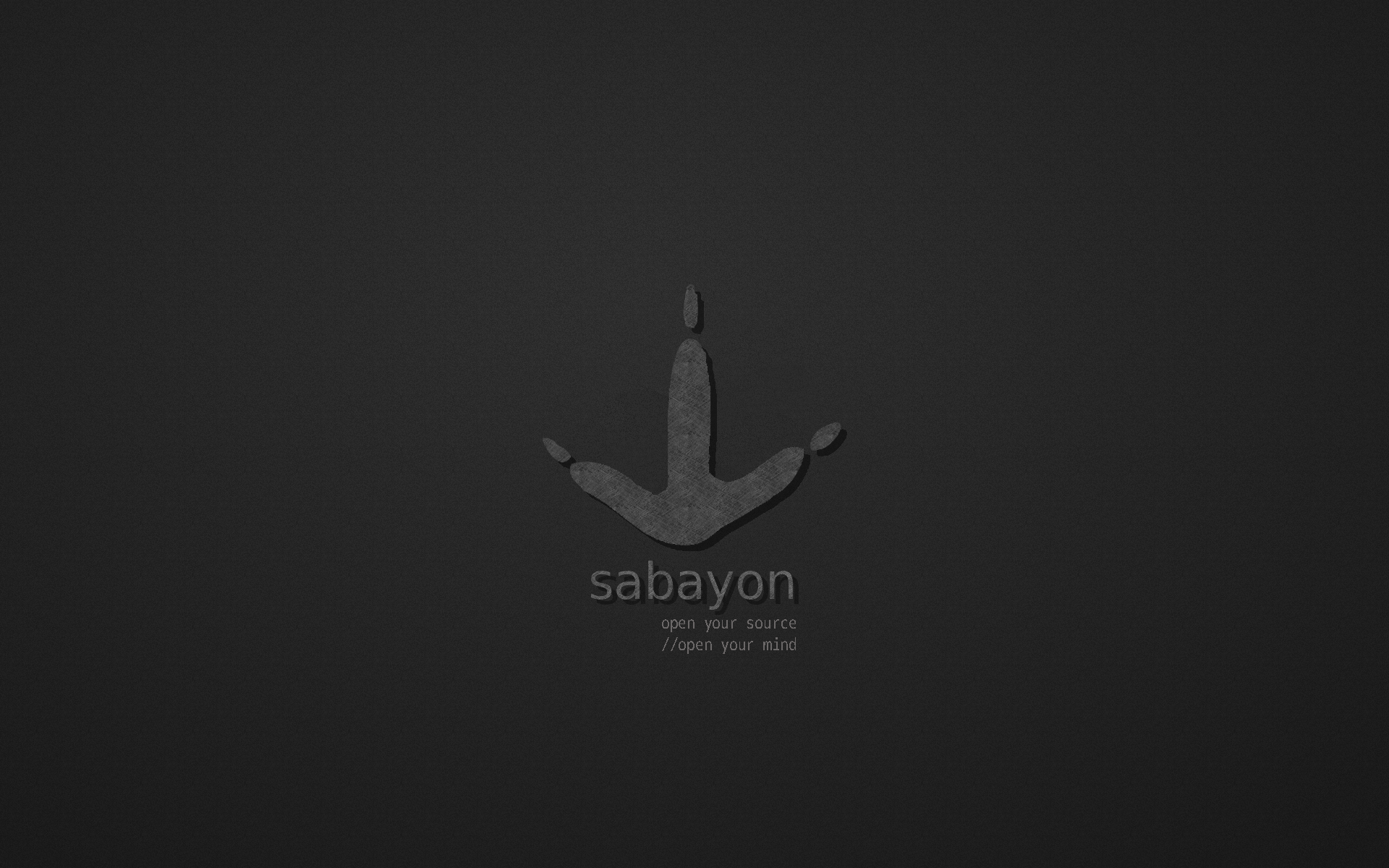 Sabayon Wallpaper By Typograflaw