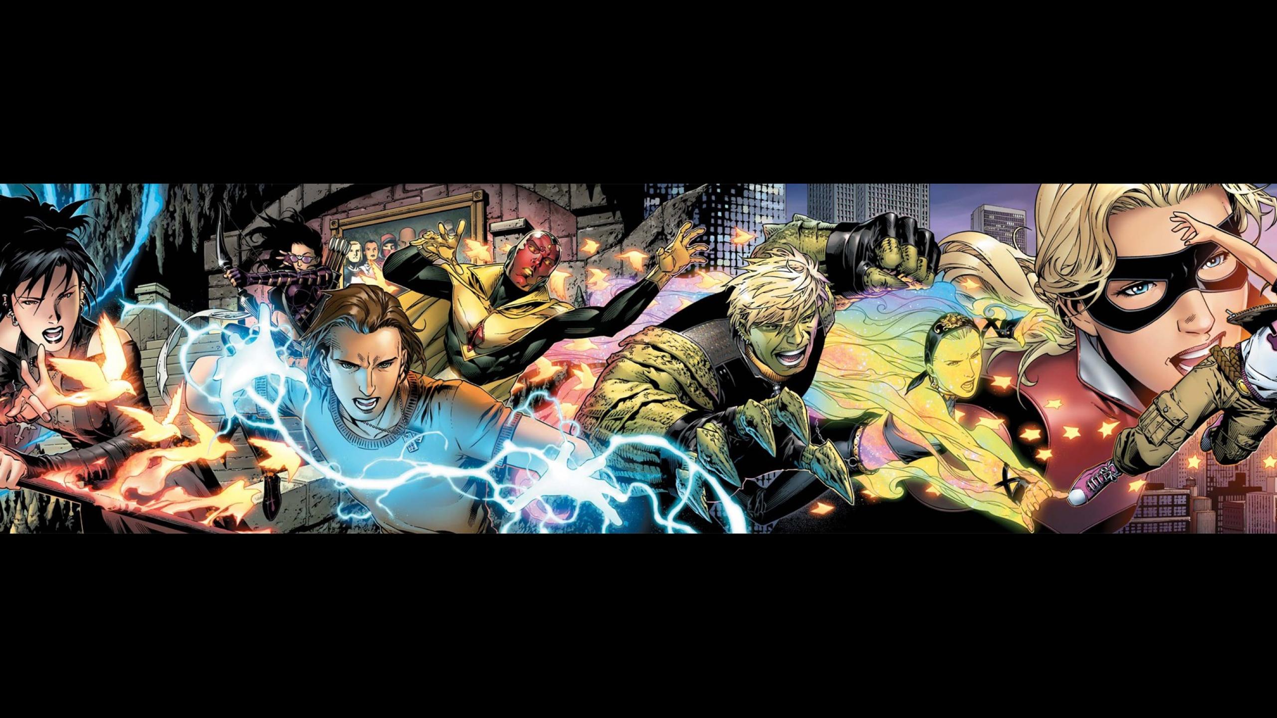 Civil War Young Avengers Runaways Wallpaper