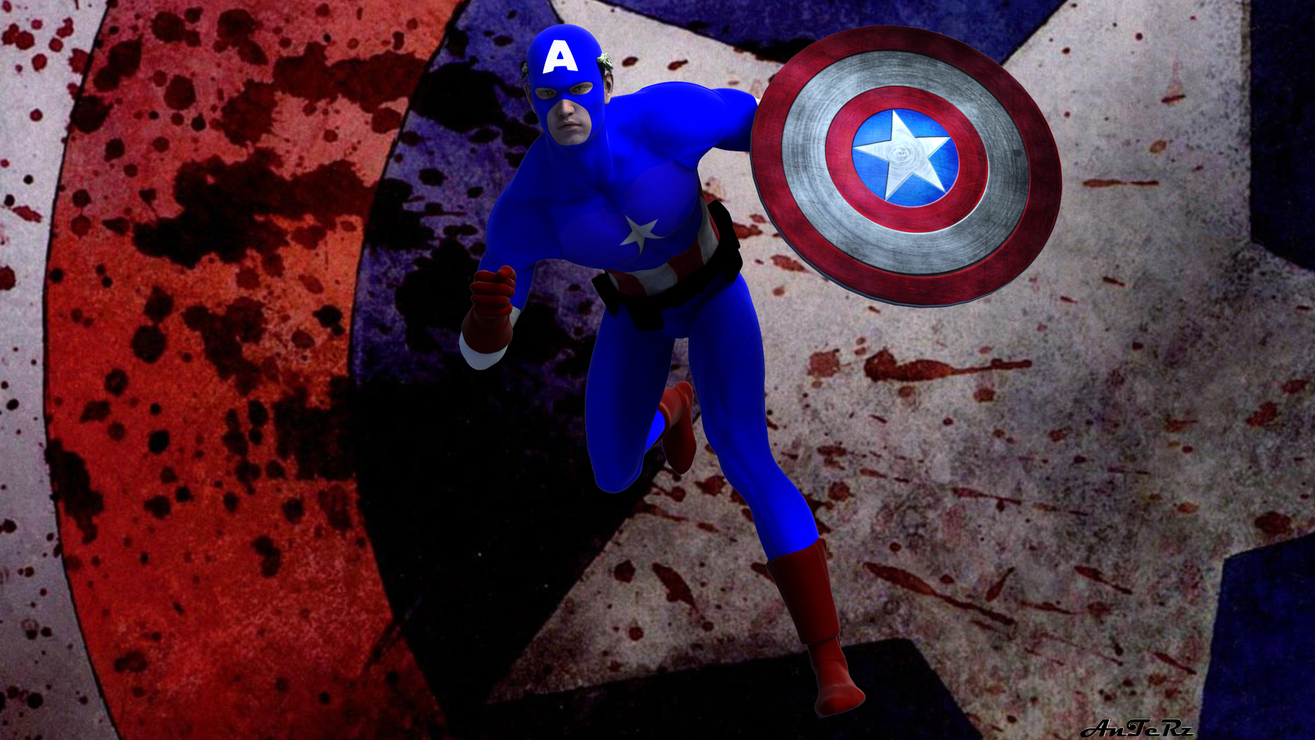 Captain America Superhero Wallpaper HD