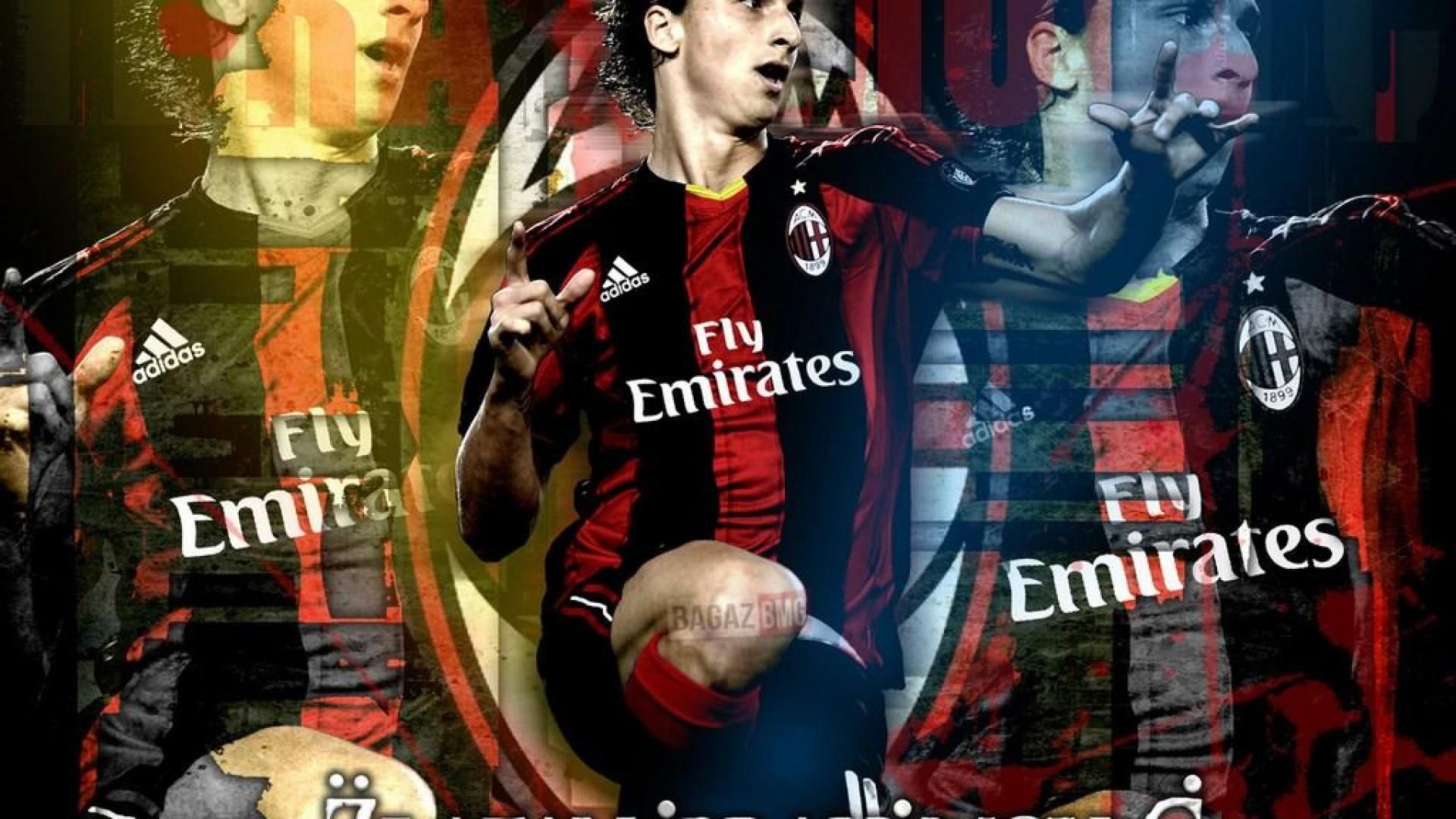 Zlatan Ibrahimovic Ac Milan Wallpaper