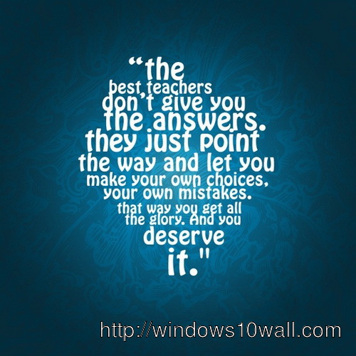 Inspirational Quotes Windows Wallpaper