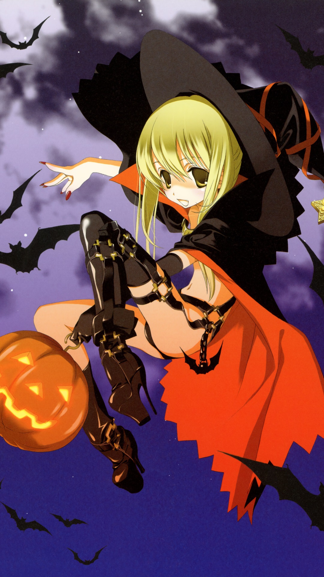 Anime Halloween Sony Xperia Z Wallpaper