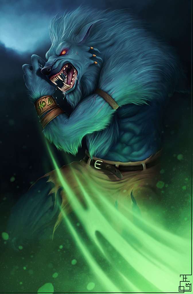 Picture Monster Lycanthrope Killer Instinct Sabrewulf Fantasy Roar