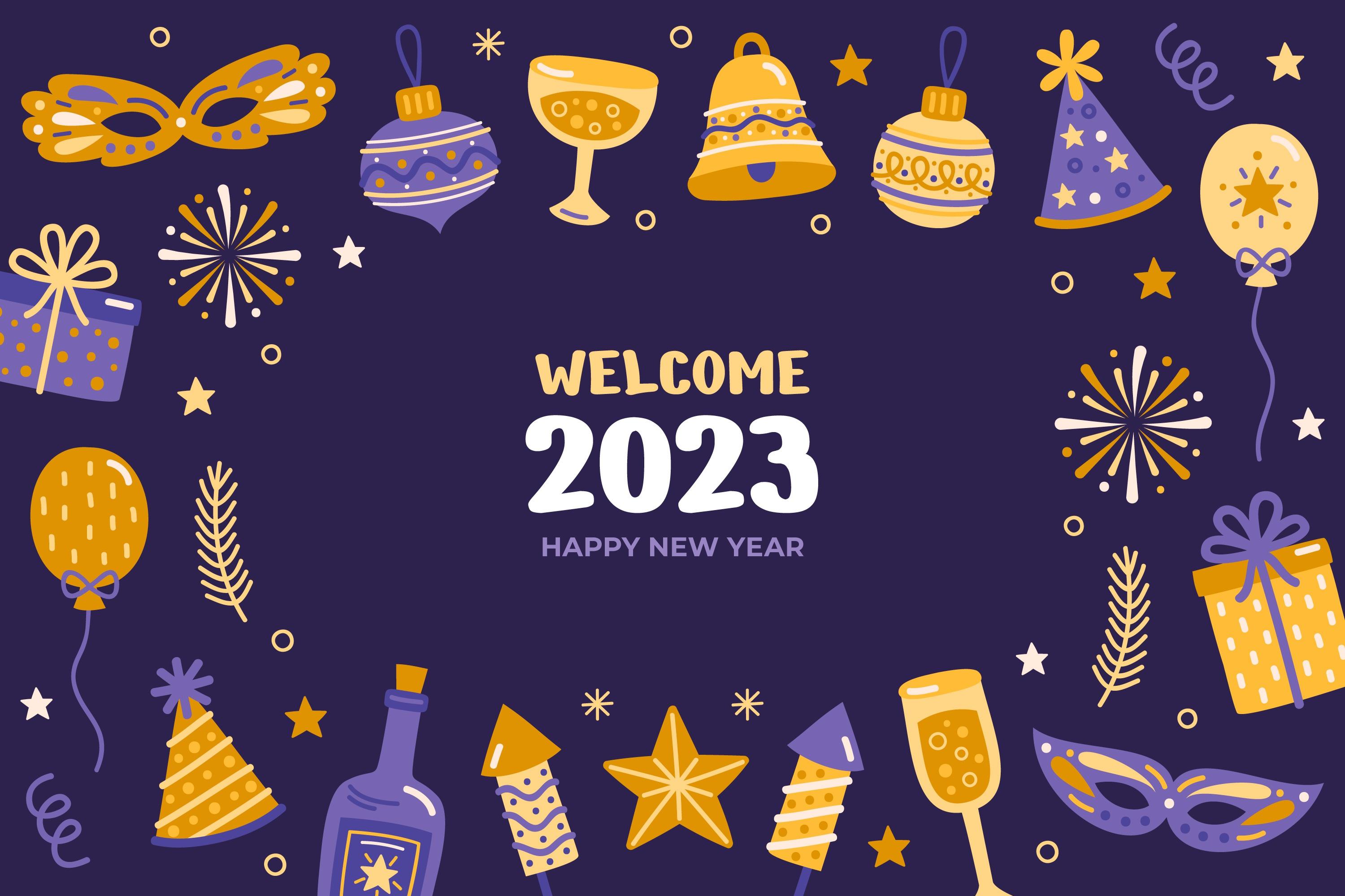 New Year HD Wallpaper And Background