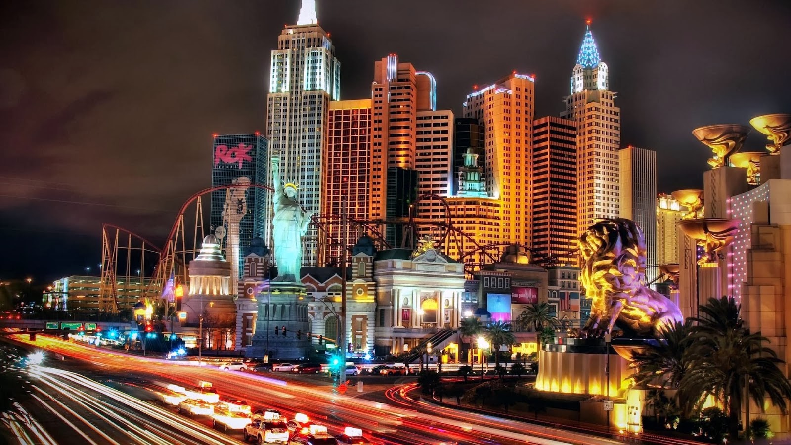 HD Wallpaper 1080p Las Vegas At Night