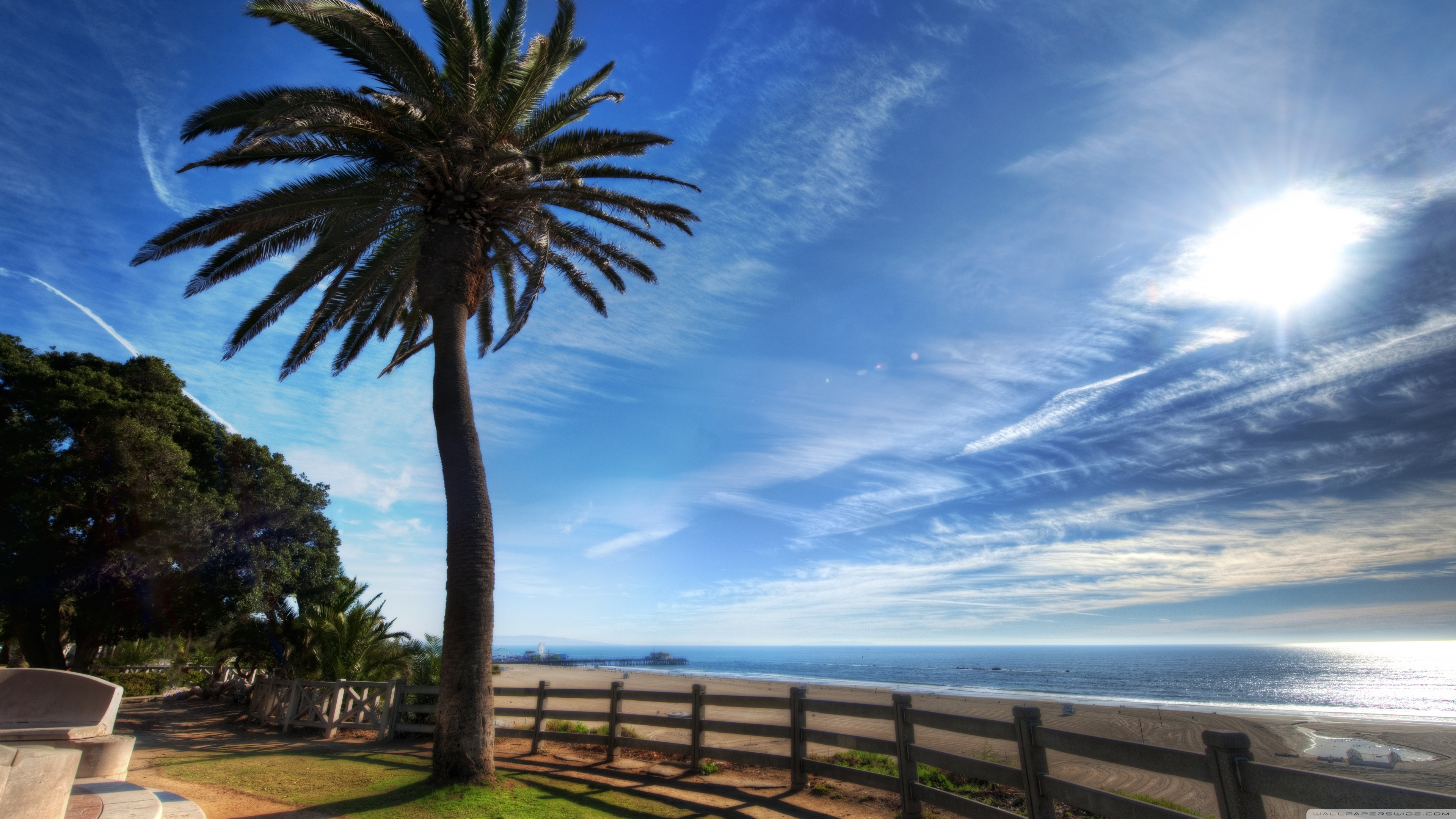 Santa Monica Boulevard 4k HD Desktop Wallpaper For Ultra