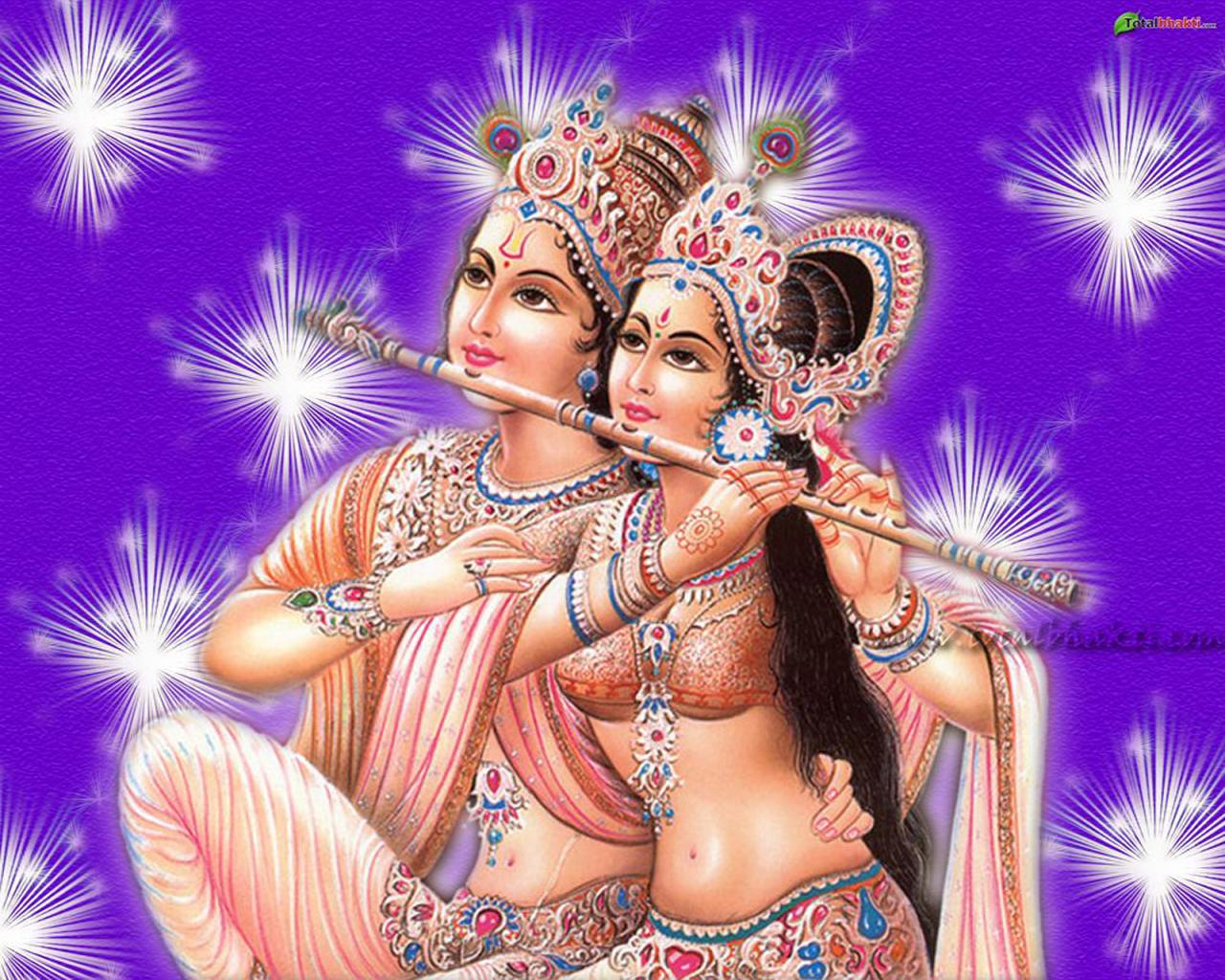 Beautiful Wallpaper Lord Krishna And Radha