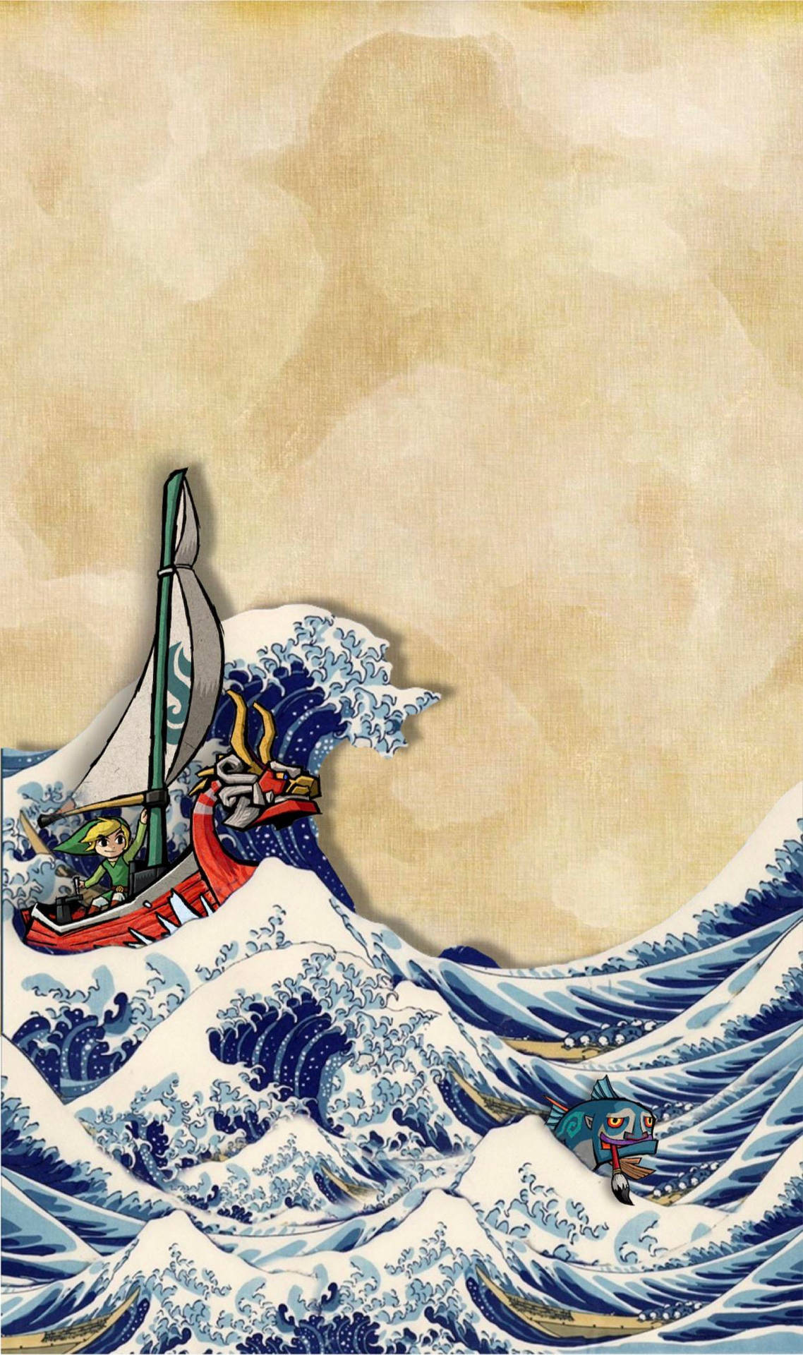 Japanese Wave Wallpaper