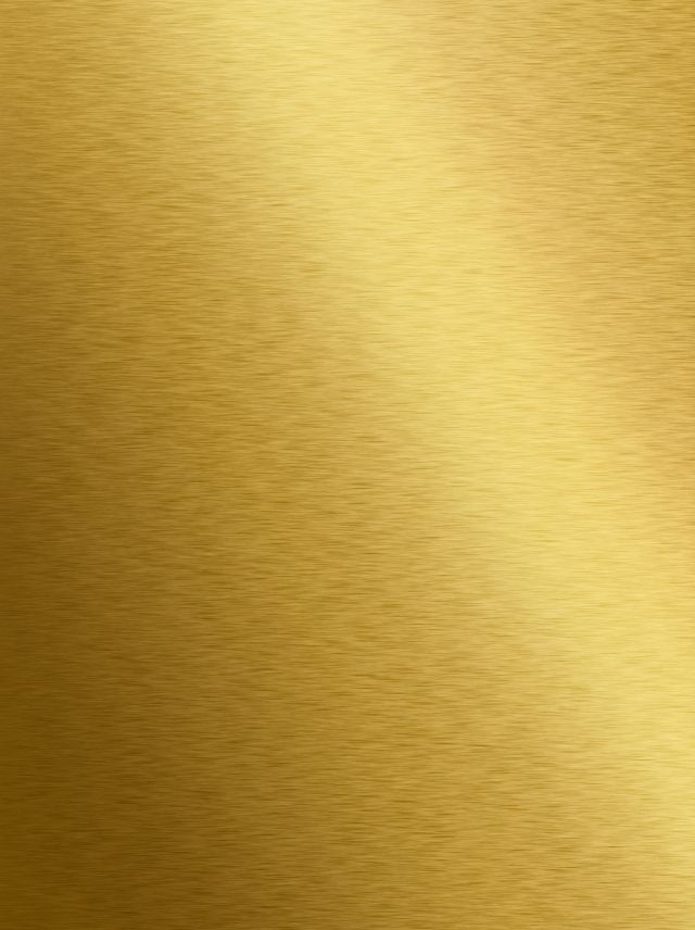 Full Gold Metal Gradient Brushed Background With Image