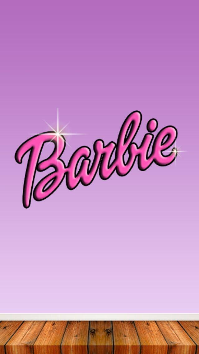 Wallpaper Barbie Purple iPhone