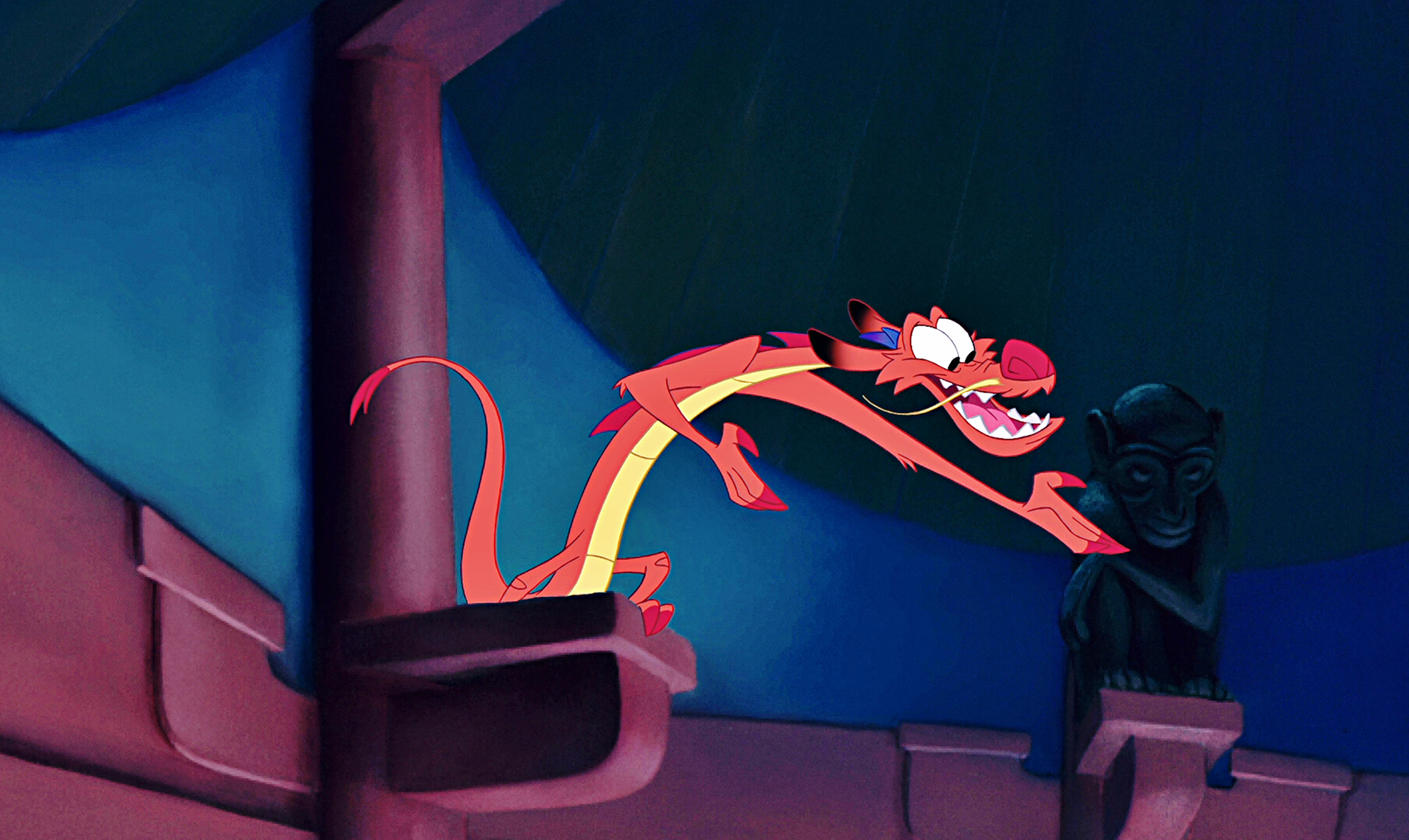 Walt Disney Figuren Bilder Screencaps Mushu HD