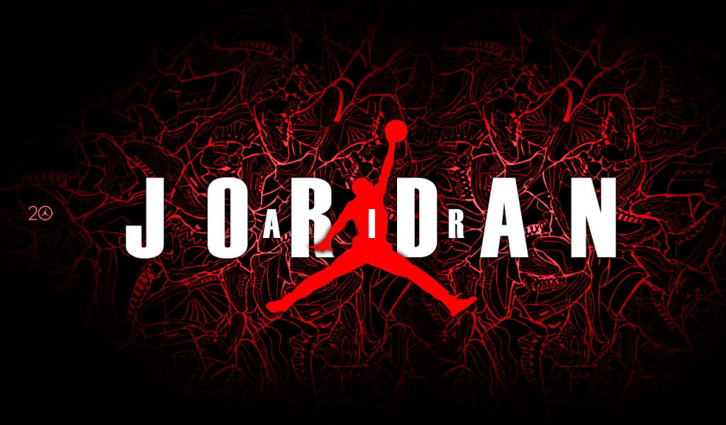 Air Jordans Logo Wallpaper Air Jordan Cool Logos 1024x600