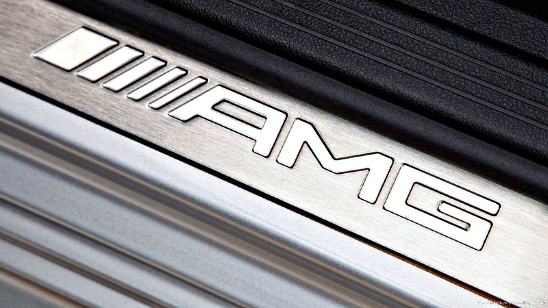 Mercedes Benz Logo Steel Wallpaper Cars