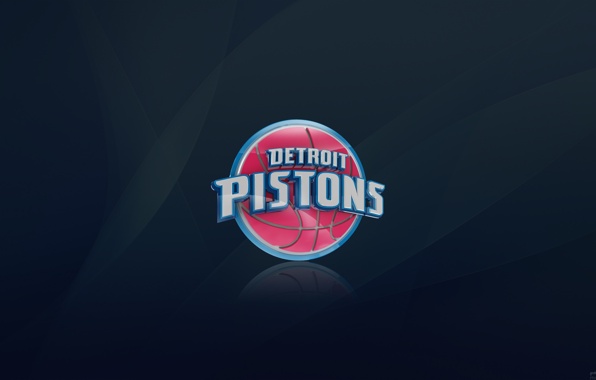 Detroit Pistons Basketball Logo Sports Wallpaper