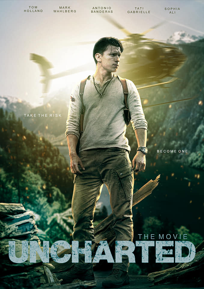 Uncharted Movie Poster By Me Design Superhero