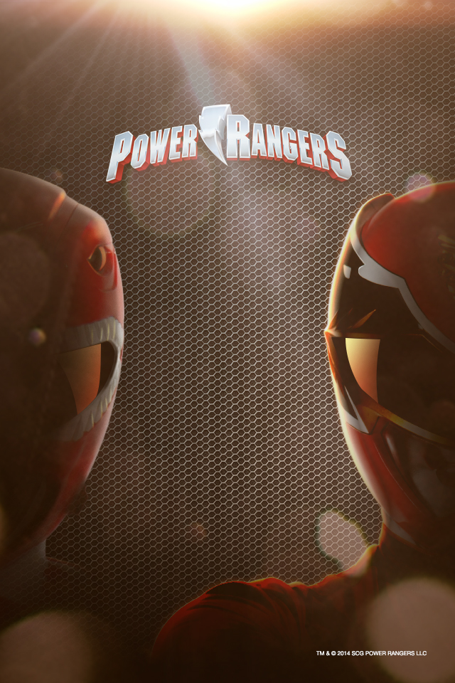 Power Rangers Wallpaper Mighty Megaforce Split Fun iPhone