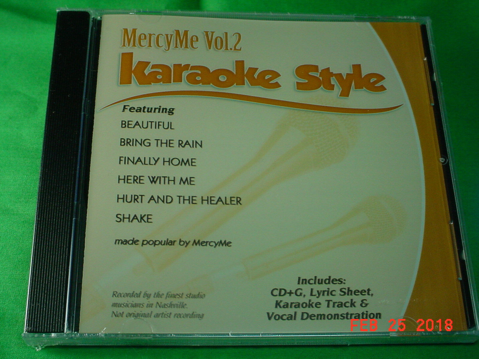 Mercyme Volume Christian Karaoke Style Cd G Daywind Songs For