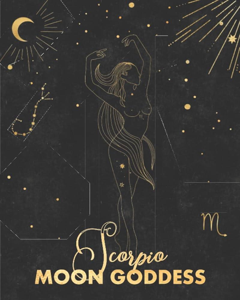 Amazon Co Jp Scorpio Moon Goddess Zodiac Scorpion Girl Journal