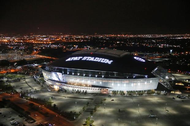 At T Stadium Lighting Ceremony Dallas Cowboys