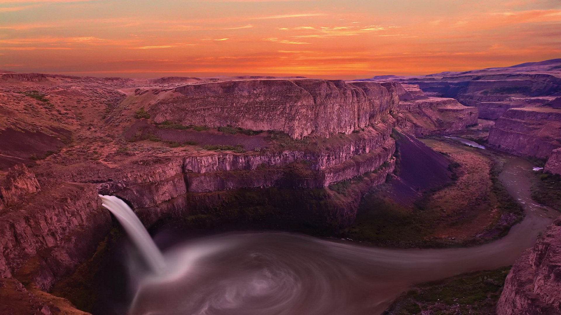 Grand Canyon Wallpaper Waterfall HD