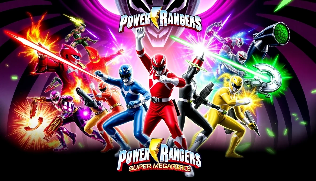 🔥 Free Download Power Rangers Super Megaforce Wallpaper by @jordanr18 ...