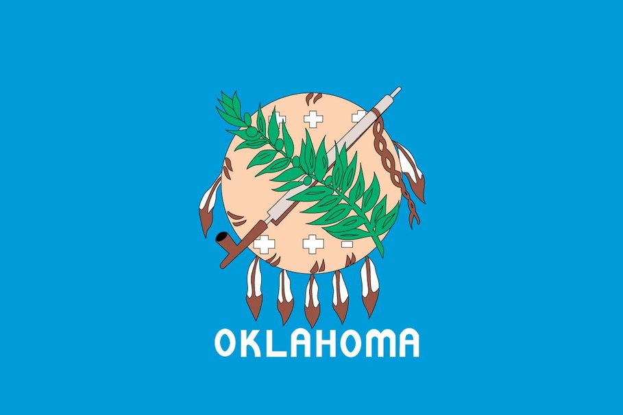 Oklahoma State Flag Wallpaper