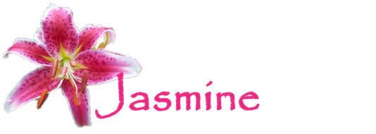 Glitter Text First Names Orchid With The Name Jasmine