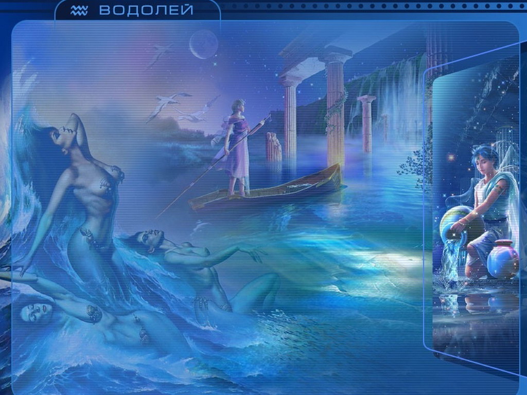 Aquarius Wallpaper HD In Zodiac Imageci
