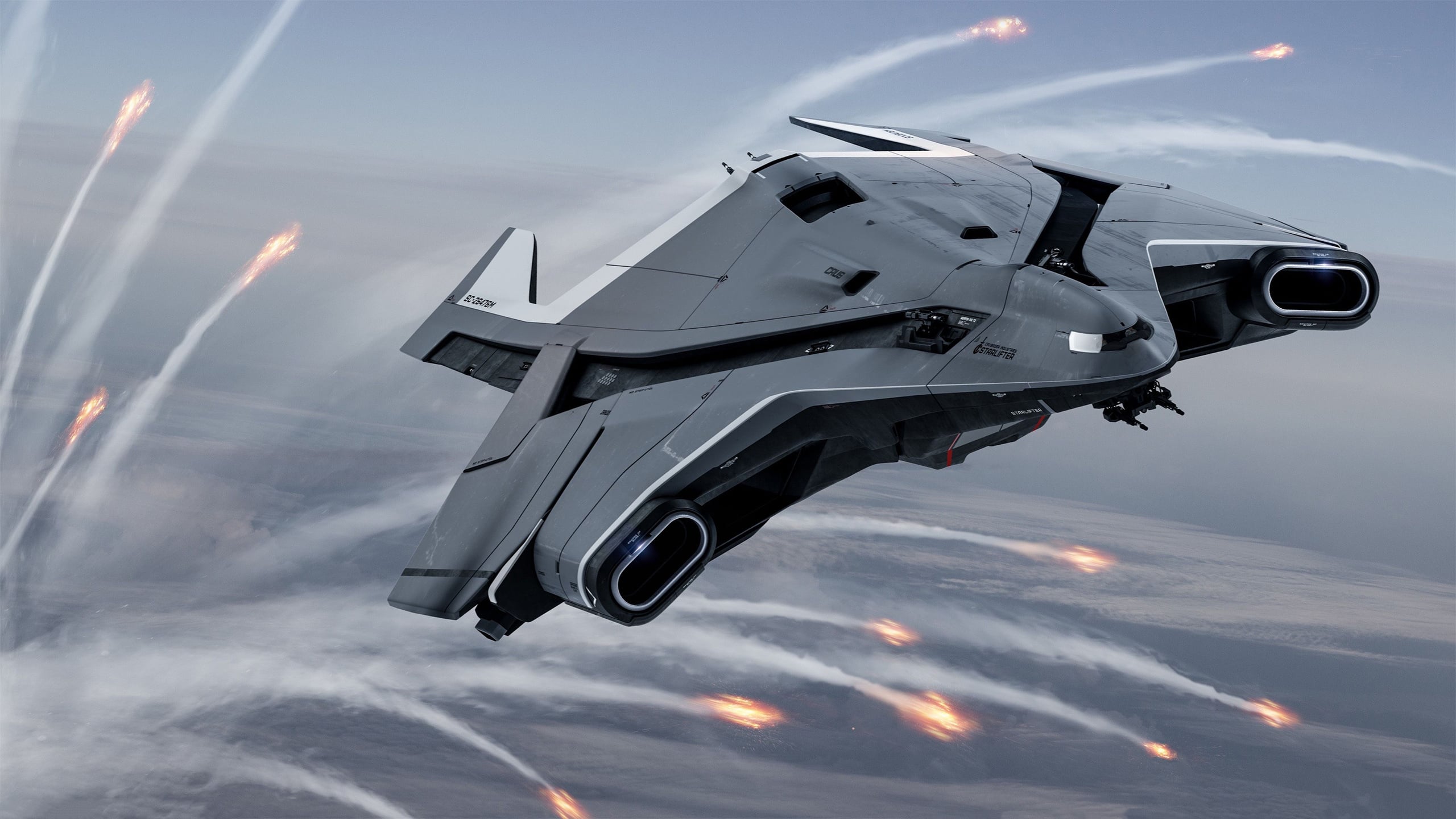 Star Citizen Spaceships 4k 1440p Resolution HD Wallpaper Image