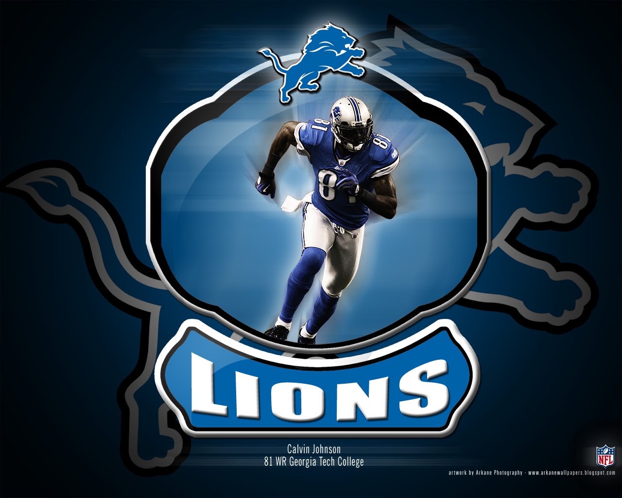 Arkane Nfl Wallpaper Detroit Lions Calvin Johnson
