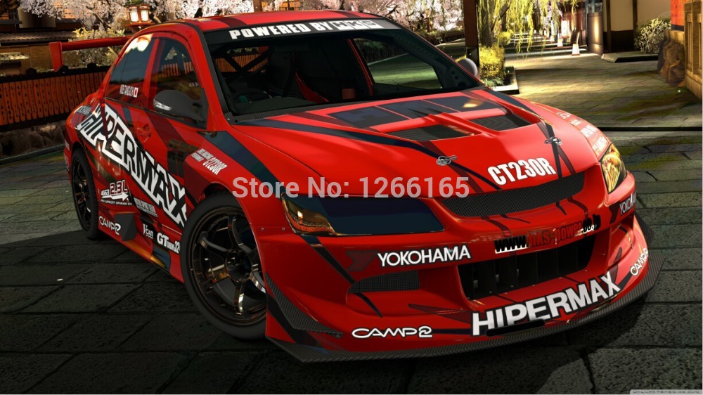 C07 Lancer Hks Wallpaper Huge Wide HD Car Poster Home Decor